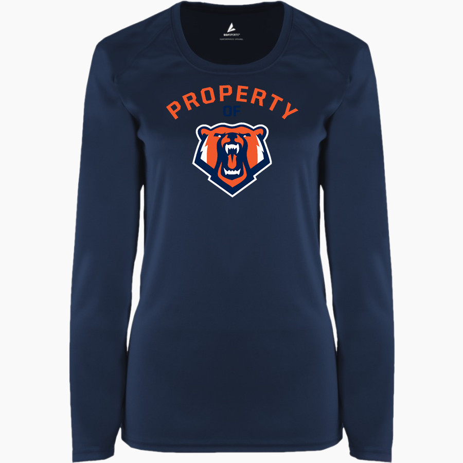 Union Bears BSN SPORTS Women's Phenom Long Sleeve T-Shirt