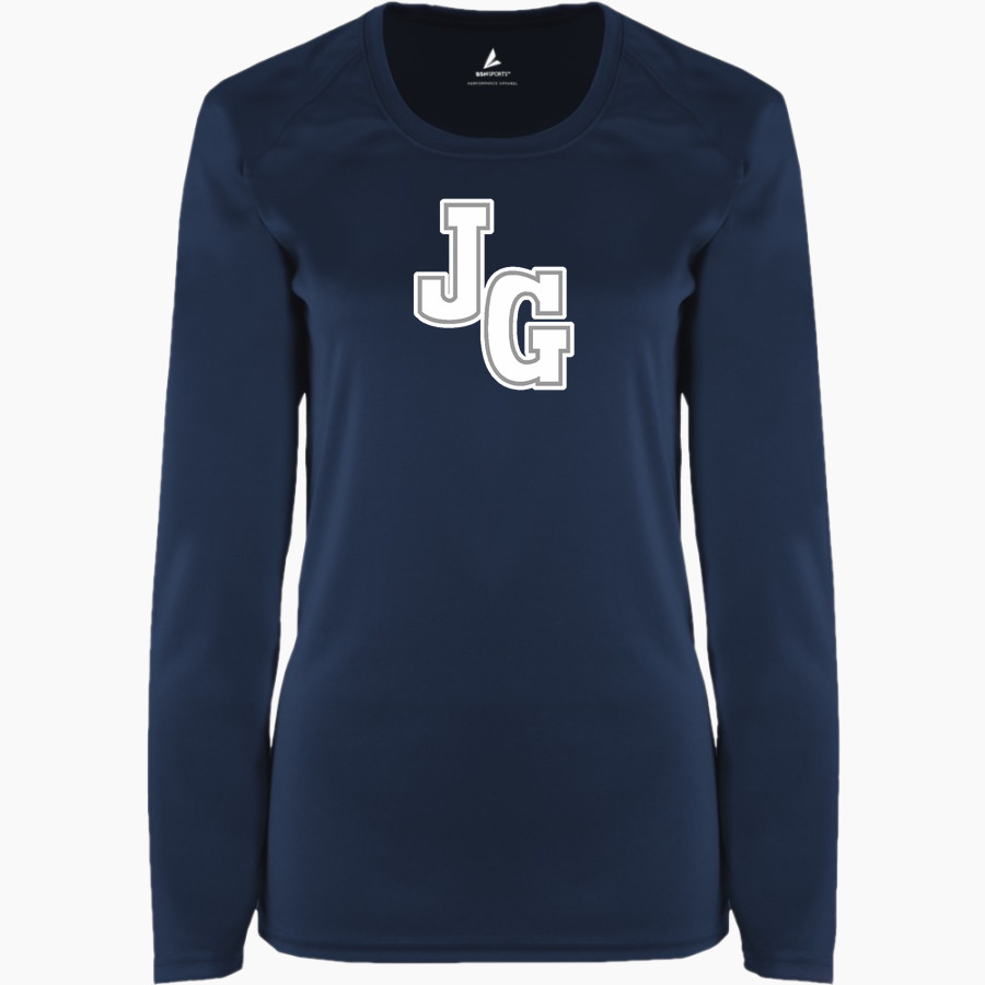 John Glenn Bobcats BSN SPORTS Women's Phenom Long Sleeve T-Shirt