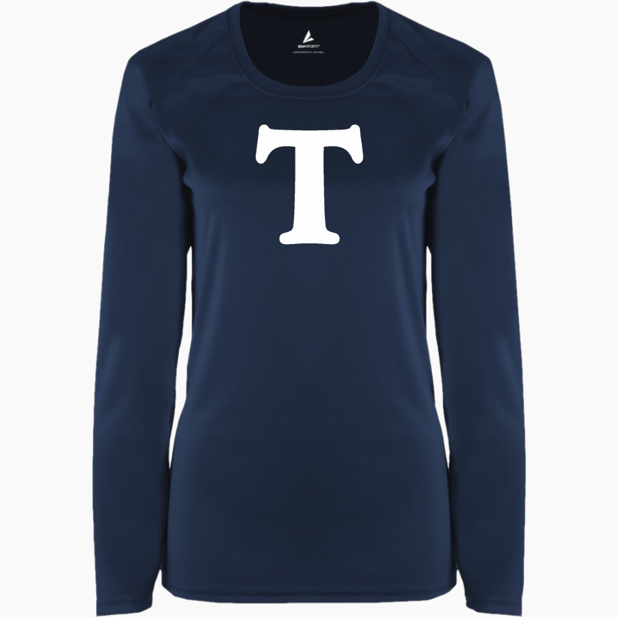 Thomas TITANS <span class="pdp-name-mascot">THOMAS TITANS</span> BSN SPORTS Women's Phenom Long Sleeve T-Shirt
