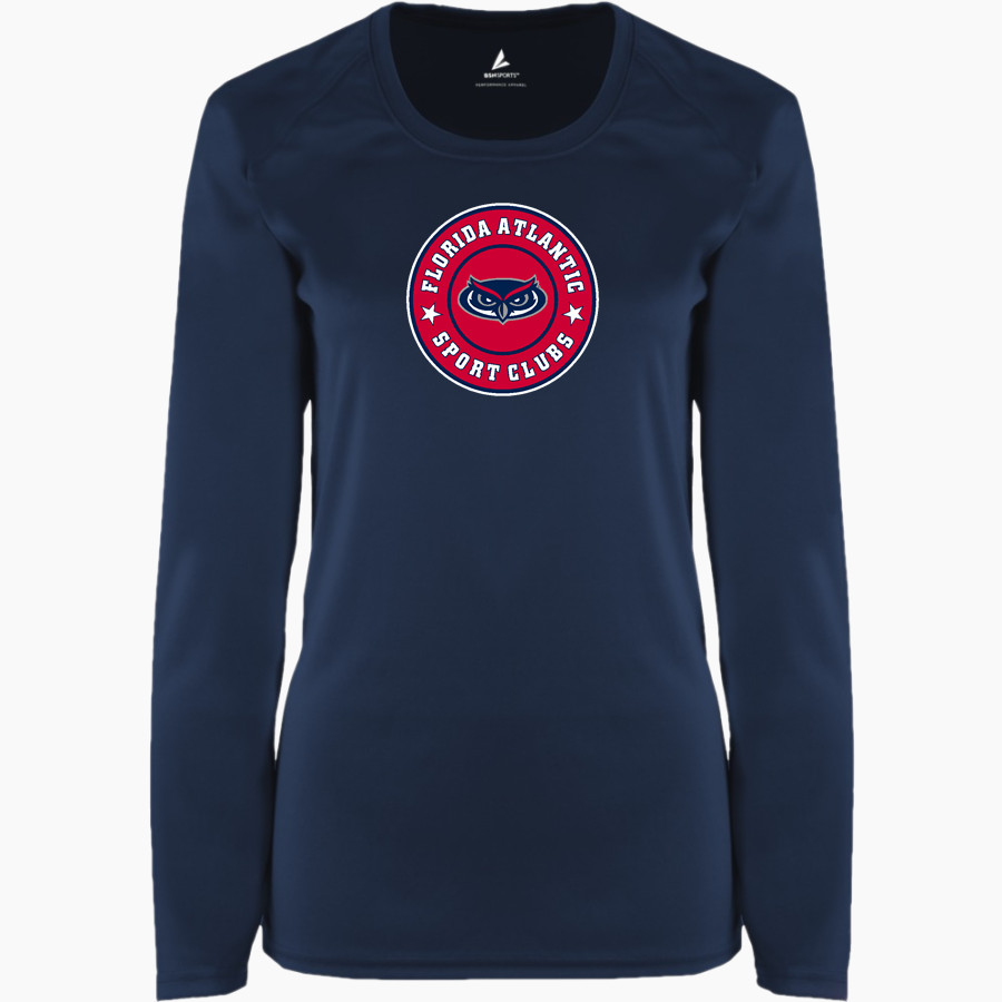 FAU Owls <span class="pdp-name-mascot">FAU Owls</span> BSN SPORTS Women's Phenom Long Sleeve T-Shirt