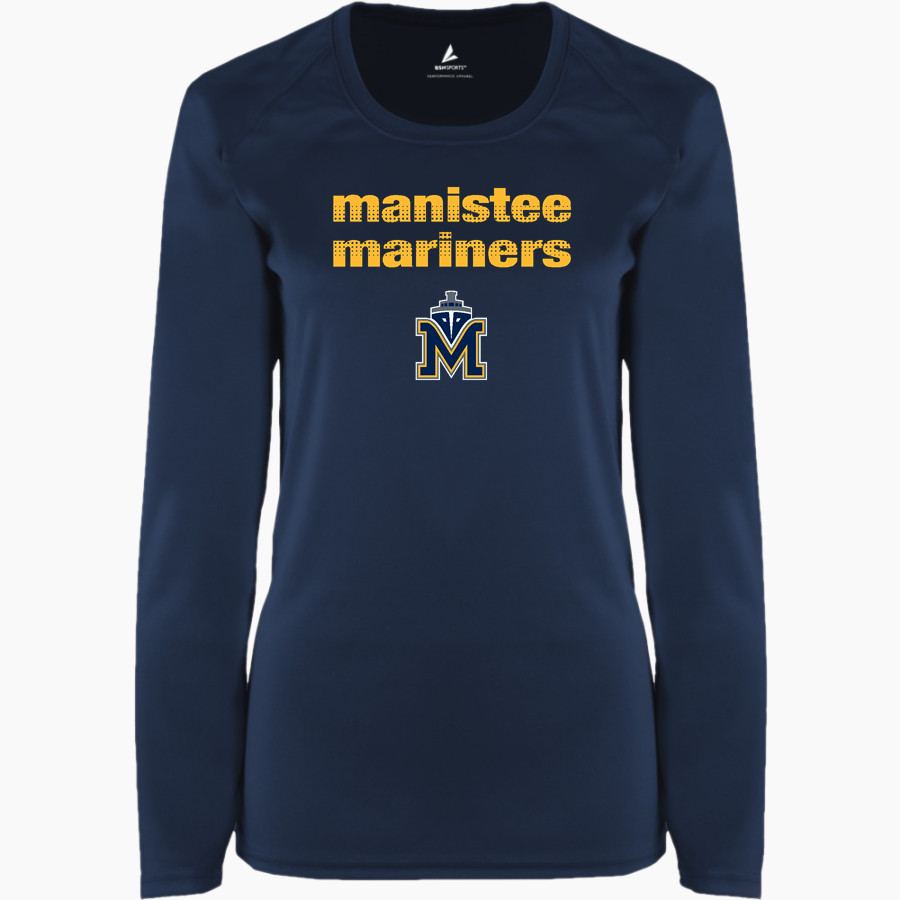 MANISTEE HIGH SCHOOL Mariners BSN SPORTS Women's Phenom Long Sleeve T-Shirt