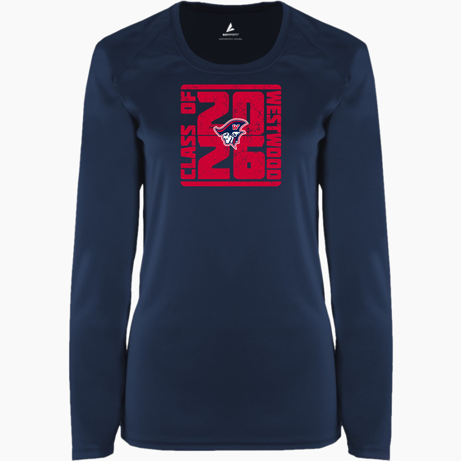 WESTWOOD HIGH SCHOOL PATRIOTS <span class="pdp-name-mascot">WESTWOOD PATRIOTS</span> BSN SPORTS Women's Phenom Long Sleeve T-Shirt