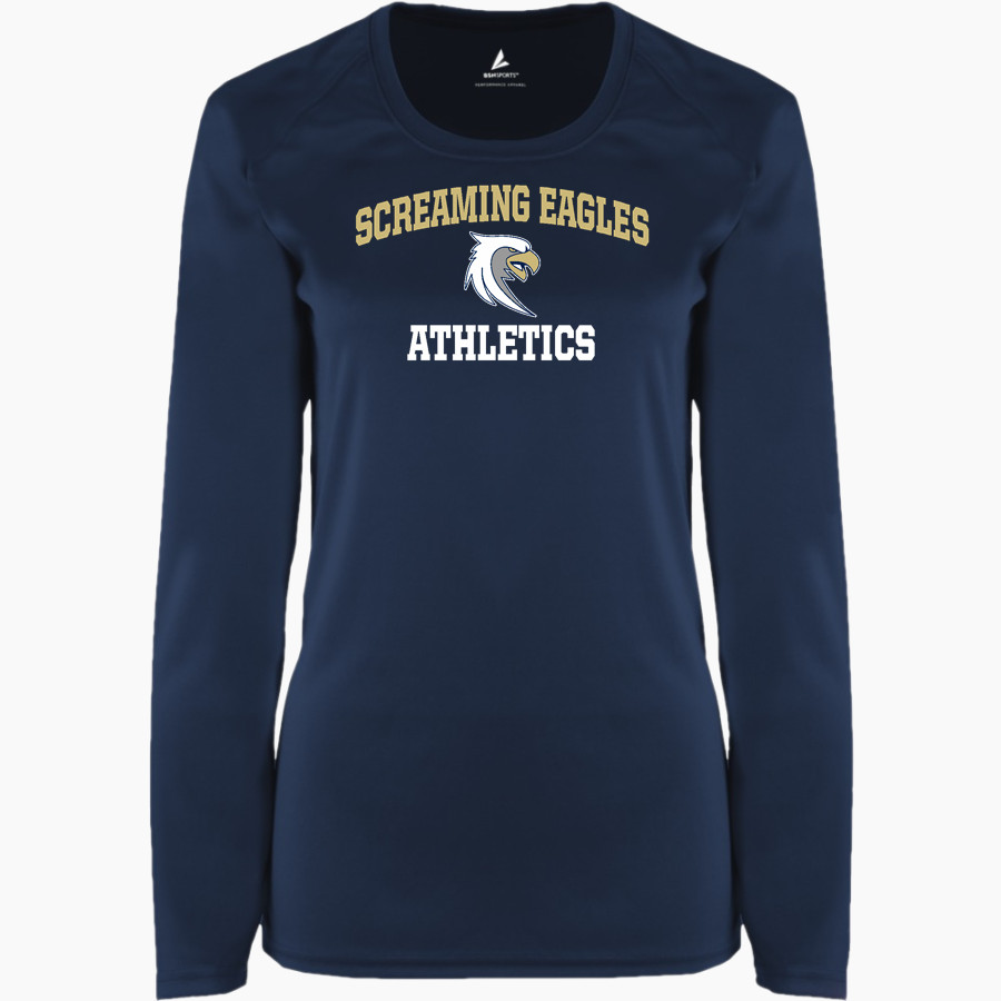 Toccoa Falls EAGLES <span class="pdp-name-mascot">TOCCOA FALLS COLLEGE EAGLES</span> BSN SPORTS Women's Phenom Long Sleeve T-Shirt