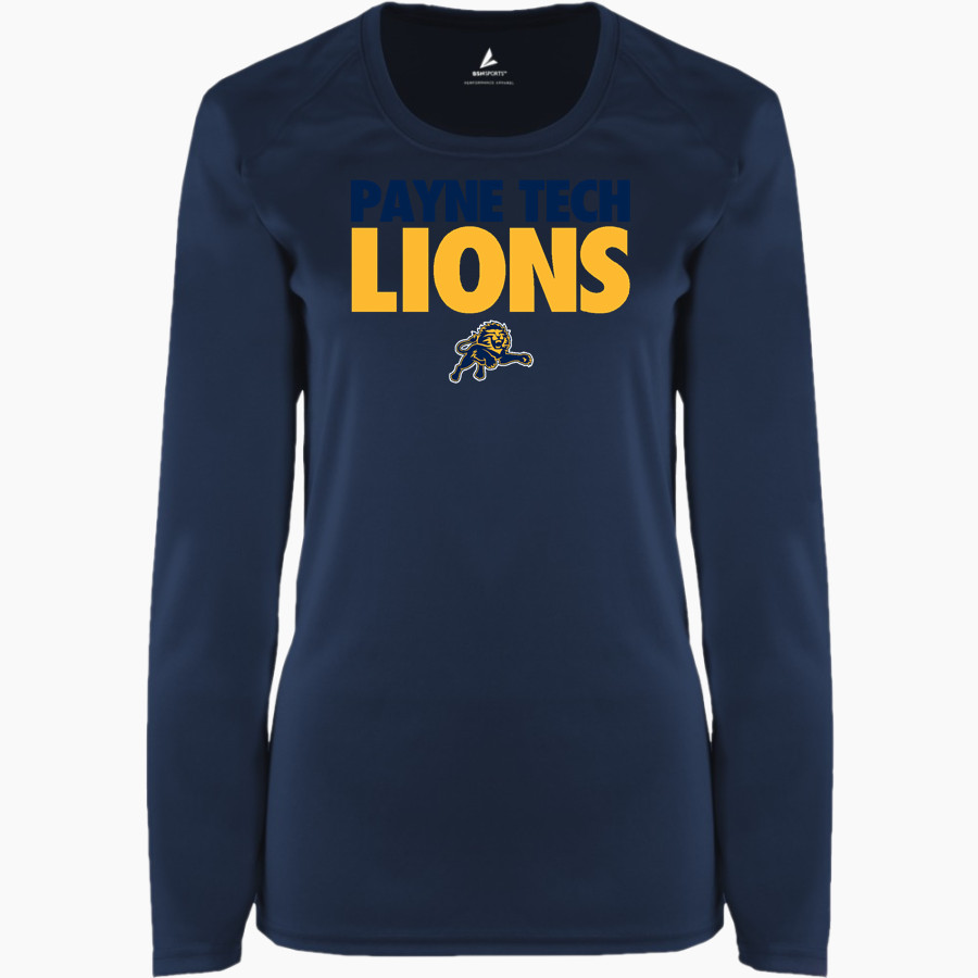 Payne Tech Lions BSN SPORTS Women's Phenom Long Sleeve T-Shirt