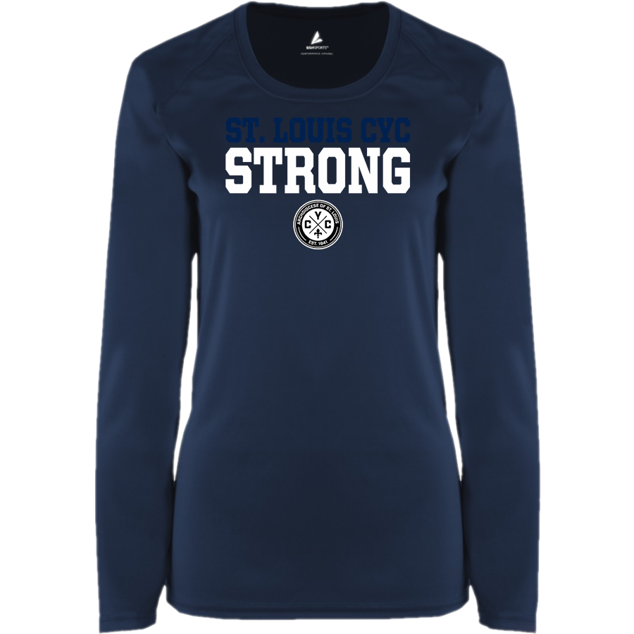 St. Louis CYC St. Louis CYC <span class="pdp-name-mascot">CYC St. Louis</span> BSN SPORTS Women's Phenom Long Sleeve T-Shirt