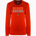 THE BROOK HILL HIGH SCHOOL GUARD <span class="pdp-name-mascot">THE BROOK HILL GUARD /THE</span> BSN SPORTS Women's Phenom Long Sleeve T-Shirt Front Thumbnail