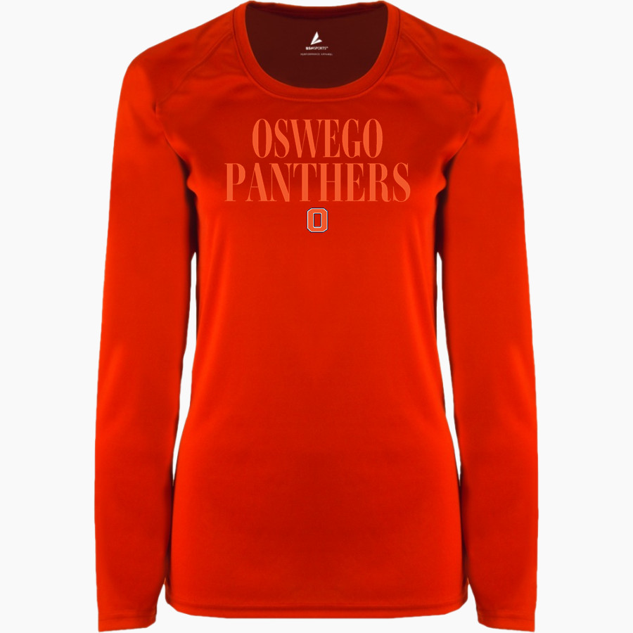Oswego Panthers BSN SPORTS Women's Phenom Long Sleeve T-Shirt