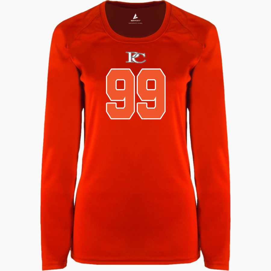PRAIRIE CITY SCHOOL PANTHERS <span class="pdp-name-mascot">PRAIRIE CITY PANTHERS</span> BSN SPORTS Women's Phenom Long Sleeve T-Shirt