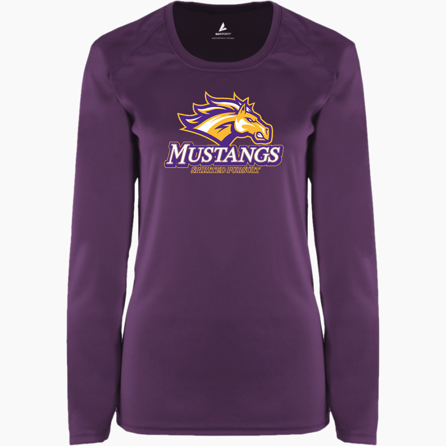 Rolling Meadows Mustangs <span class="pdp-name-mascot">Rolling Meadows High School Mustangs</span> BSN SPORTS Women's Phenom Long Sleeve T-Shirt