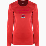 CARDINAL HIGH SCHOOL HUSKIES <span class="pdp-name-mascot">CARDINAL HUSKIES</span> BSN SPORTS Women's Phenom Long Sleeve T-Shirt Front Thumbnail