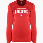 Wilbur Cross Governors <span class="pdp-name-mascot">Wilbur Cross Governors</span> BSN SPORTS Women's Phenom Long Sleeve T-Shirt Front Thumbnail