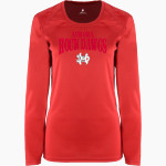 AURORA HIGH SCHOOL HOUN DAWGS <span class="pdp-name-mascot">AURORA HOUN DAWGS</span> BSN SPORTS Women's Phenom Long Sleeve T-Shirt Front Thumbnail