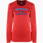 Olentangy Hyatts Eagles <span class="pdp-name-mascot">Olentangy Hyatts Eagles</span> BSN SPORTS Women's Phenom Long Sleeve T-Shirt Front Thumbnail