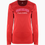 CONSTANTINE HIGH SCHOOL FALCONS <span class="pdp-name-mascot">CONSTANTINE FALCONS</span> BSN SPORTS Women's Phenom Long Sleeve T-Shirt Front Thumbnail