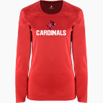 Central Decatur Cardinals BSN SPORTS Women's Phenom Long Sleeve T-Shirt Front Thumbnail