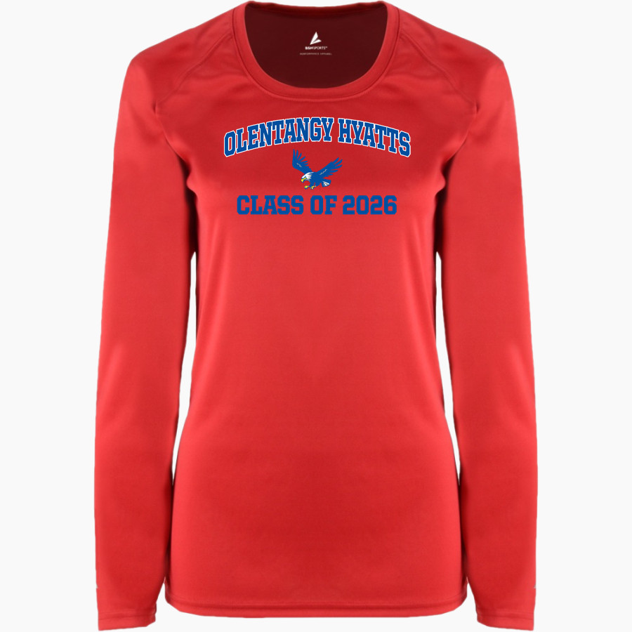 Olentangy Hyatts Eagles <span class="pdp-name-mascot">Olentangy Hyatts Eagles</span> BSN SPORTS Women's Phenom Long Sleeve T-Shirt