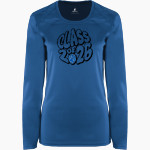 Crow Tigers <span class="pdp-name-mascot">Crow Middle School Tigers</span> BSN SPORTS Women's Phenom Long Sleeve T-Shirt Front Thumbnail