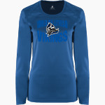 Winnebago Lutheran Vikings Online Store <span class="pdp-name-mascot">Winnebago Lutheran Academy Vikings</span> BSN SPORTS Women's Phenom Long Sleeve T-Shirt Front Thumbnail