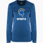 SPARTA HIGH SCHOOL SPARTANS <span class="pdp-name-mascot">SPARTA SPARTANS</span> BSN SPORTS Women's Phenom Long Sleeve T-Shirt Front Thumbnail
