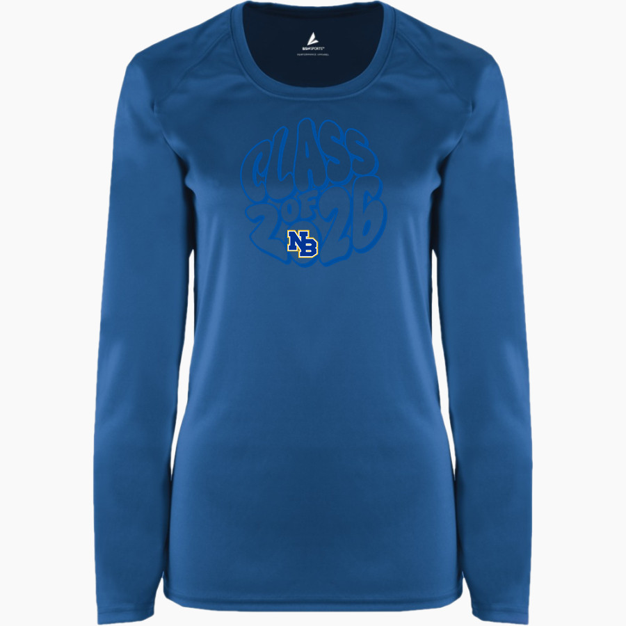 North Brunswick Raiders <span class="pdp-name-mascot">North Brunswick Raiders</span> BSN SPORTS Women's Phenom Long Sleeve T-Shirt
