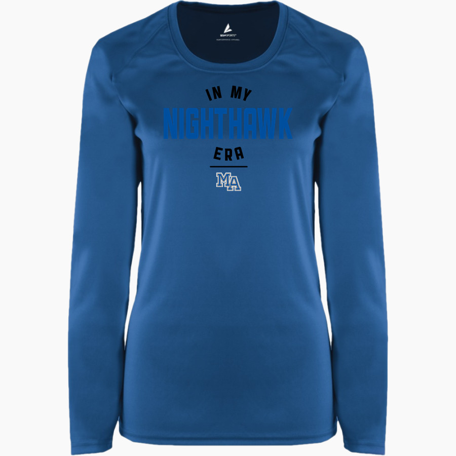 MAYWOOD ACADEMY HIGH SCHOOL NIGHTHAWKS <span class="pdp-name-mascot">MAYWOOD ACADEMY NIGHTHAWKS</span> BSN SPORTS Women's Phenom Long Sleeve T-Shirt
