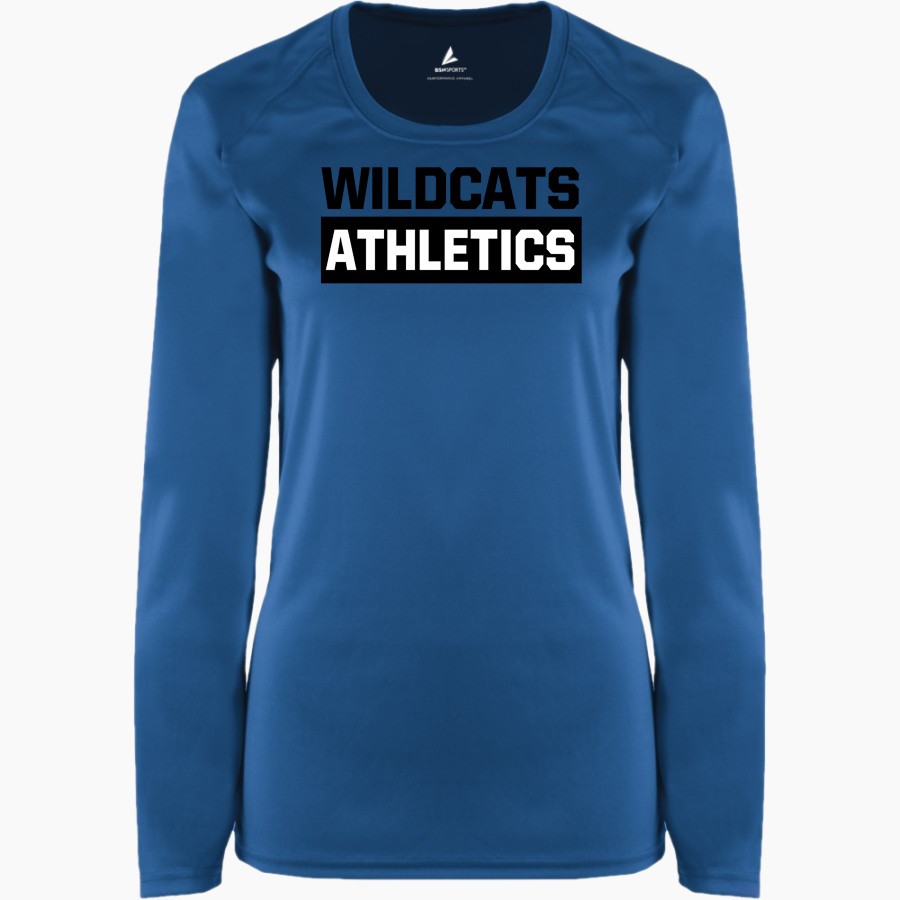 Penn College Wildcats Online Store BSN SPORTS Women's Phenom Long Sleeve T-Shirt