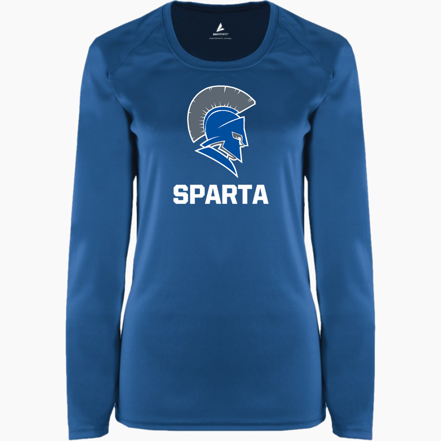 SPARTA HIGH SCHOOL SPARTANS <span class="pdp-name-mascot">SPARTA SPARTANS</span> BSN SPORTS Women's Phenom Long Sleeve T-Shirt