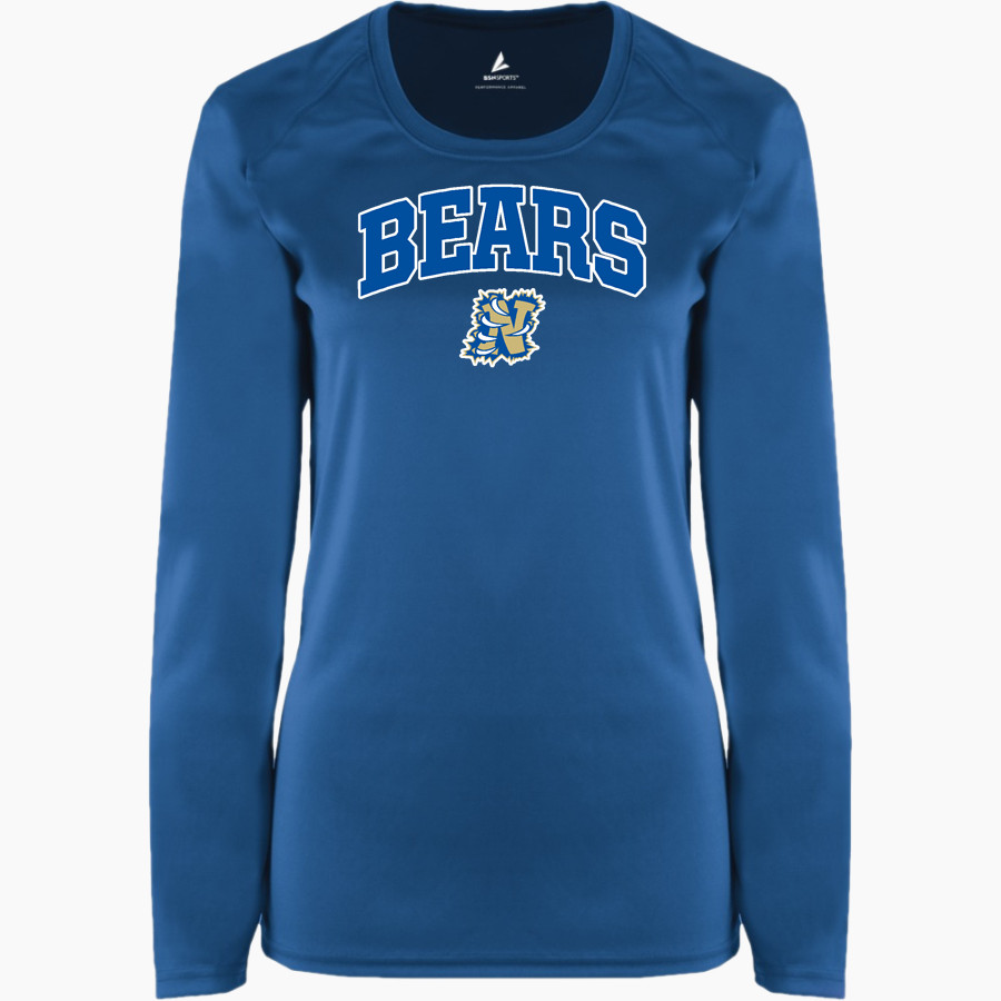 NOBLE HIGH SCHOOL BEARS <span class="pdp-name-mascot">NOBLE BEARS</span> BSN SPORTS Women's Phenom Long Sleeve T-Shirt