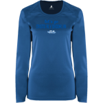 Cristo Rey Brooklyn Panthers <span class="pdp-name-mascot">Cristo Rey Brooklyn Panthers</span> BSN SPORTS Women's Phenom Long Sleeve T-Shirt Front Thumbnail