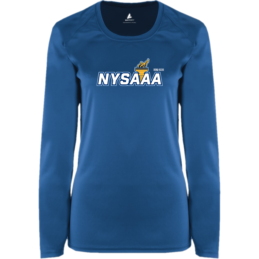 New York State Athletic Administrators Association <span class="pdp-name-mascot">New York State Athletic Administrators Association</span> BSN SPORTS Women's Phenom Long Sleeve T-Shirt