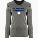 St. Louis CYC St. Louis CYC <span class="pdp-name-mascot">CYC St. Louis</span> BSN SPORTS Women's Phenom Long Sleeve T-Shirt Front Thumbnail