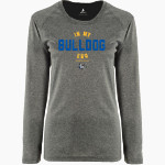 Drummond Bulldogs BSN SPORTS Women's Phenom Long Sleeve T-Shirt Front Thumbnail