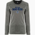 Saint Peter High School SAINTS ONLINE STORE <span class="pdp-name-mascot">Saint Peter Saints</span> BSN SPORTS Women's Phenom Long Sleeve T-Shirt Front Thumbnail