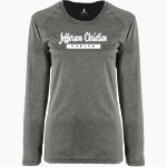 Jefferson Christian Eagles BSN SPORTS Women's Phenom Long Sleeve T-Shirt Front Thumbnail