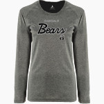 OAKDALE HIGH SCHOOL BEARS BSN SPORTS Women's Phenom Long Sleeve T-Shirt Front Thumbnail