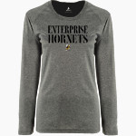 ENTERPRISE HIGH SCHOOL HORNETS <span class="pdp-name-mascot">ENTERPRISE HORNETS</span> BSN SPORTS Women's Phenom Long Sleeve T-Shirt Front Thumbnail