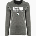 SPECTRUM HIGH SCHOOL STING <span class="pdp-name-mascot">SPECTRUM STING</span> BSN SPORTS Women's Phenom Long Sleeve T-Shirt Front Thumbnail