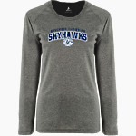 SKYCREST CHRISTIAN Skyhawks <span class="pdp-name-mascot">SKYCREST CHRISTIAN SCHOOL</span> BSN SPORTS Women's Phenom Long Sleeve T-Shirt Front Thumbnail
