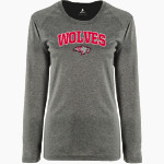 Cardinal Stritch Wolves <span class="pdp-name-mascot">Cardinal Stritch Wolves</span> BSN SPORTS Women's Phenom Long Sleeve T-Shirt Front Thumbnail