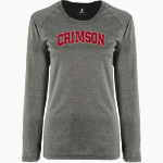 Maple Grove Crimson <span class="pdp-name-mascot">Maple Grove Crimson</span> BSN SPORTS Women's Phenom Long Sleeve T-Shirt Front Thumbnail