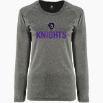 Arkansas Christian Knights BSN SPORTS Women's Phenom Long Sleeve T-Shirt Front Thumbnail