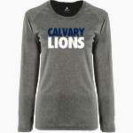 Calvary Lions <span class="pdp-name-mascot">Calvary Lions</span> BSN SPORTS Women's Phenom Long Sleeve T-Shirt Front Thumbnail
