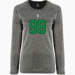 EVERGREEN PARK HIGH SCHOOL MUSTANGS <span class="pdp-name-mascot">EVERGREEN PARK MUSTANGS</span> BSN SPORTS Women's Phenom Long Sleeve T-Shirt Front Thumbnail
