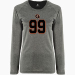 Giltner Hornets <span class="pdp-name-mascot">Giltner Hornets</span> BSN SPORTS Women's Phenom Long Sleeve T-Shirt Front Thumbnail