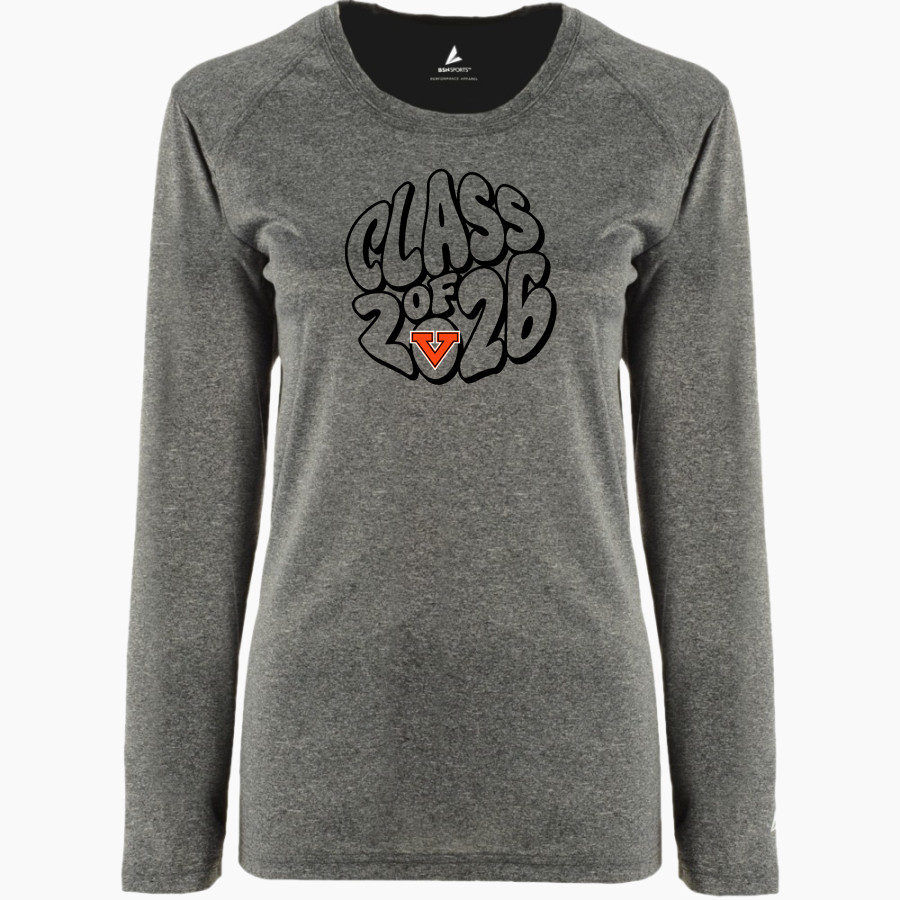 Frost Vikings BSN SPORTS Women's Phenom Long Sleeve T-Shirt