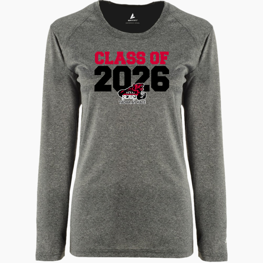 JUNEAU-DOUGLAS HIGH SCHOOL CRIMSON BEARS <span class="pdp-name-mascot">JUNEAU - DOUGLAS CRIMSON BEARS</span> BSN SPORTS Women's Phenom Long Sleeve T-Shirt