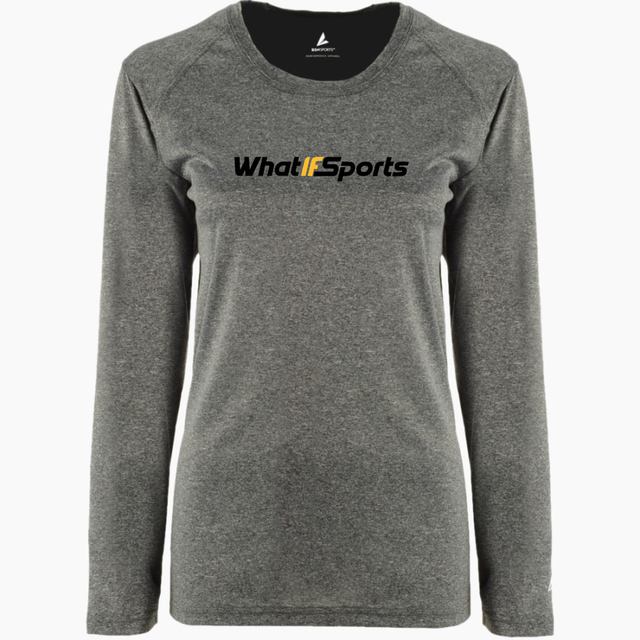 WHATIFSPORTS <span class="pdp-name-mascot">WHATIFSPORTS</span> BSN SPORTS Women's Phenom Long Sleeve T-Shirt