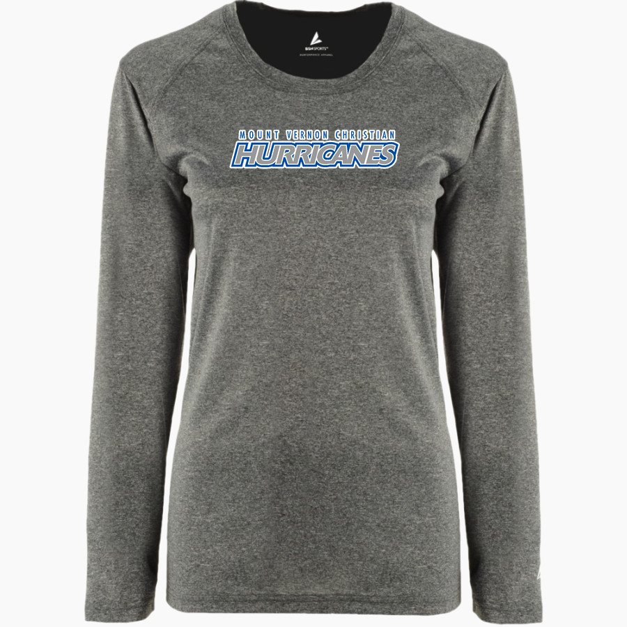 MOUNT VERNON CHRISTIAN HURRICANES BSN SPORTS Women's Phenom Long Sleeve T-Shirt