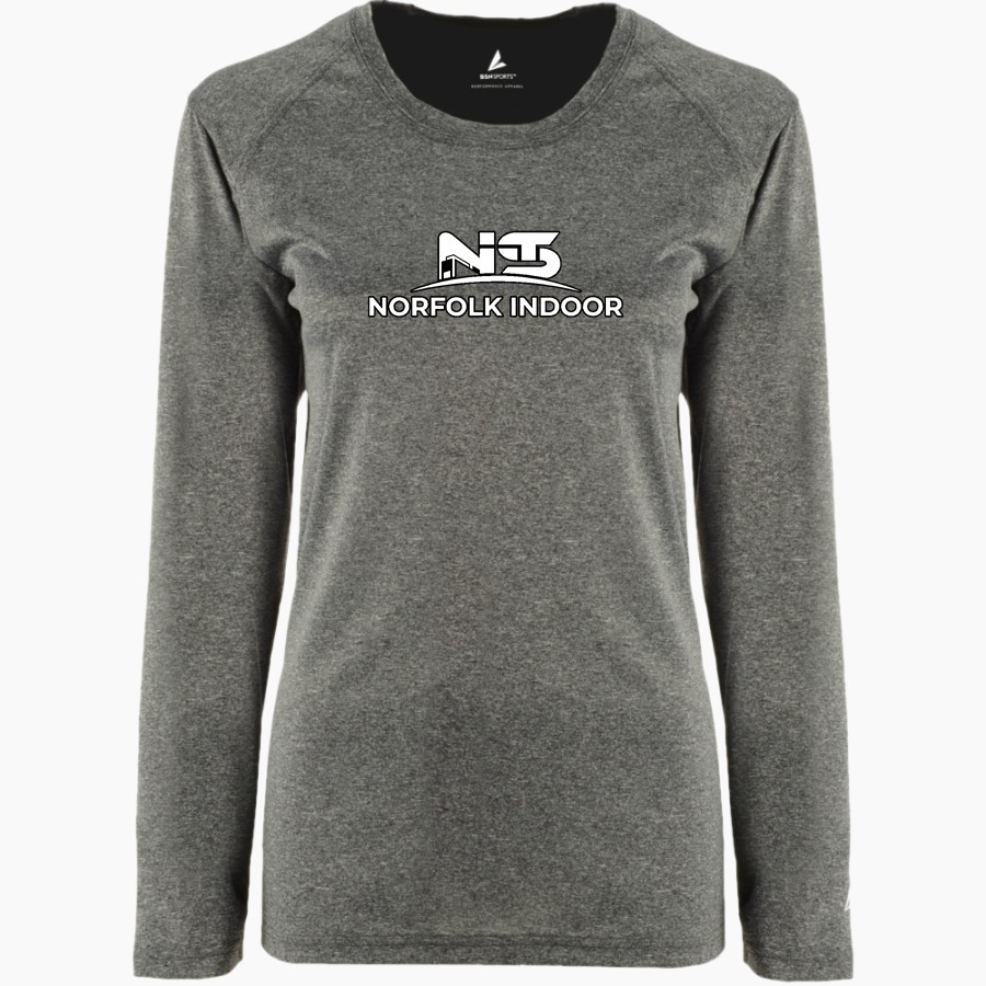 Norfolk Indoor Sports Turf Norfolk Indoor BSN SPORTS Women's Phenom Long Sleeve T-Shirt