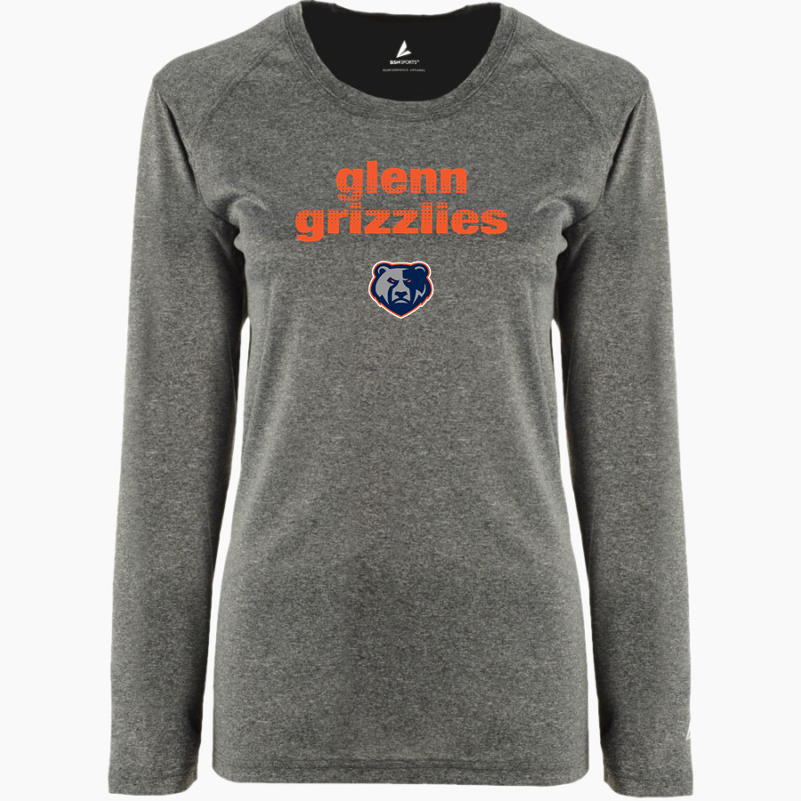 Glenn Grizzlies <span class="pdp-name-mascot">Tom Glenn Grizzlies</span> BSN SPORTS Women's Phenom Long Sleeve T-Shirt